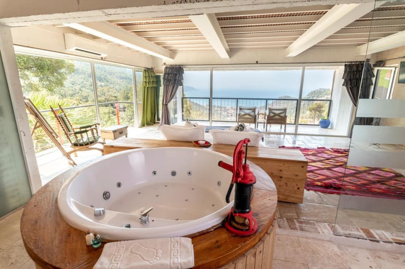 Private hot tub at Oludeniz Loft Hotel Exclusive - Adults Only, Fethiye